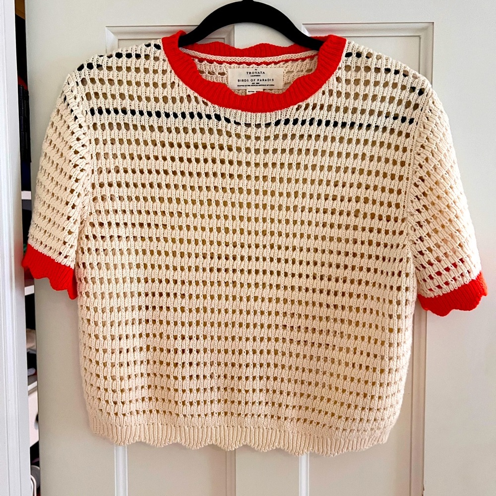 Birds of Paradis by Trovata crotchet top